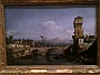 Tela di Bernardo Bellotto (detto il Canaletto) della metà del 1700 che riproduce la Specola di Padova ( girovagando per il Museo Thyssen Bornemisza Madrid) (Cristina Cesari)